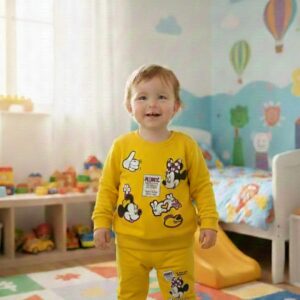 Minnie Mouse Baskılı 2 Li Çocuk Takımı